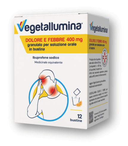 Dolore e febbre - sfumatura con sfondo