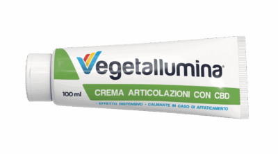 Crema articolazioni con CBD tubo senza sfondo